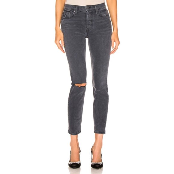 GRLFRND Karolina  High Rise Ripped Skinny Jeans - Size 29 - Picture 1 of 14